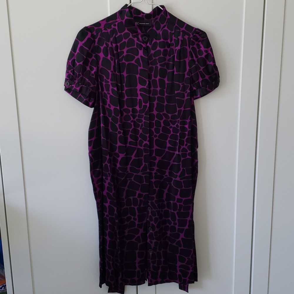 100% silk dress